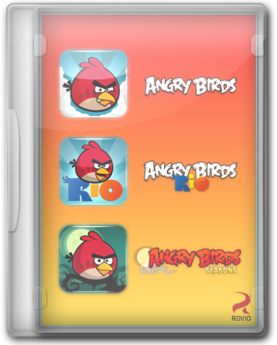 Angry Birds Трилогия (Rovio Mobile) (ENG) [P] [Открыть]