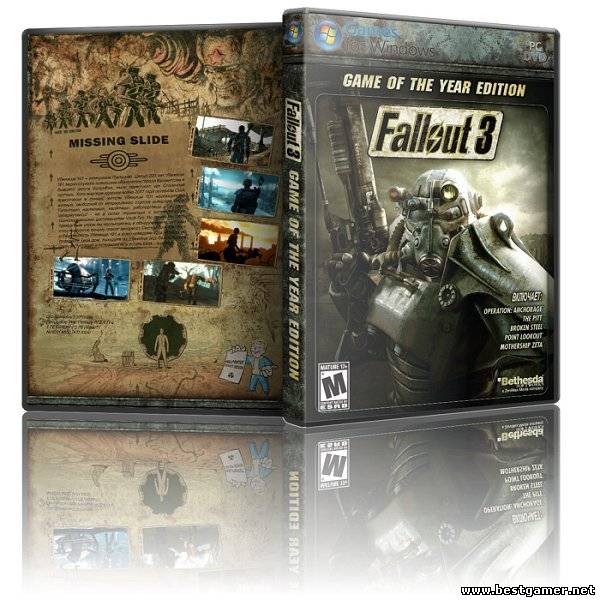 Fallout 3: Золотое издание (2010) PC &#124; все 5 DLC на русском языке