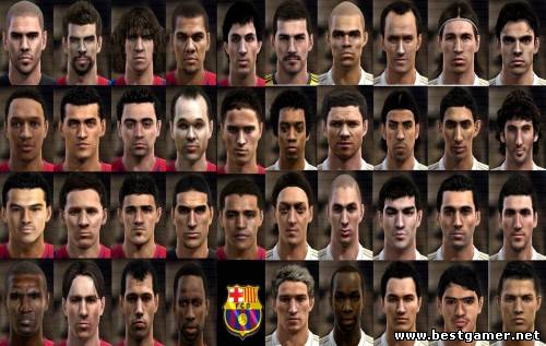 HD Лица для PES 2012