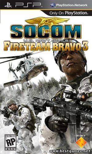 [PSP] SOCOM: U.S. Navy SEALs Fireteam Bravo 3 [2010, Shooter][RUS]