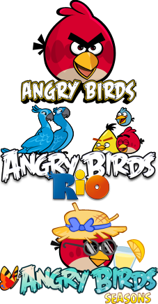 [Symbian^3] Angry Birds 1.6.0 / Angry Birds Seasons 1.6.0 / Angry Birds Rio 1.3.0 [Аркада, 640*360, RUS-ENG]