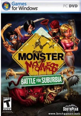 Monster Madness: Battle For Suburbia (2007) [PAL][RUS][P]