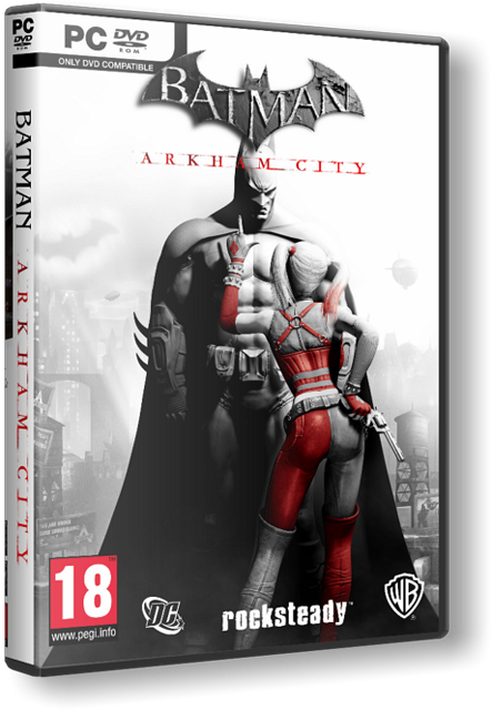 Batman.Аркхем Сити &#92; Batman.Arkham City.v 1.01 + 13 DLC (1C-СофтКлаб) (RUS &#92; ENG) (3xDVD5) (обновлён от 22.12.2011) [Repack] от Fenixx