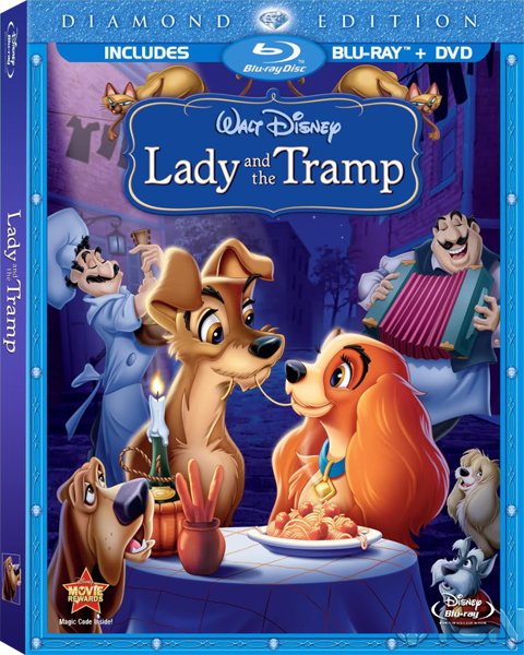 Леди и бродяга / Lady and the Tramp (1955) Blu-ray Disc