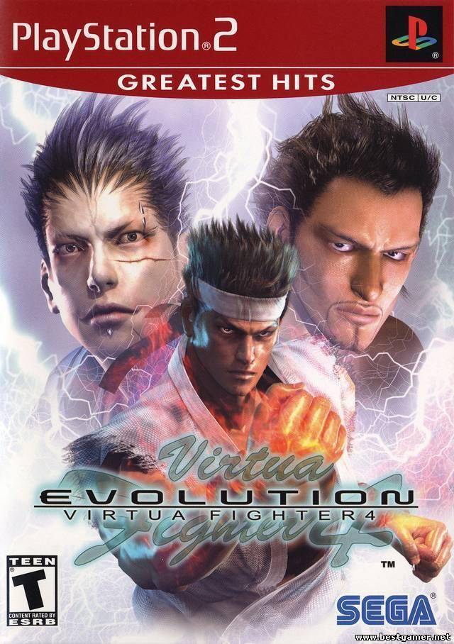 (PS2) Virtua Fighter 4 [3D Fighting, Eng, 2002]