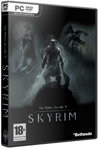 The Elder Scrolls 5.Skyrim.v 1.4.21.0.4 + 1 DLC (1С-СофтКлаб) (RUS) (2xDVD5 или 1xDVD9) (обновлён от 03.03.2012)