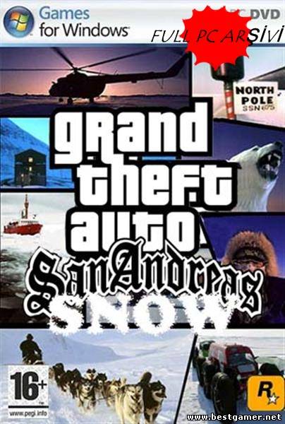 GTA San Andreas Snow +ПАРКУР [2010, Mod]