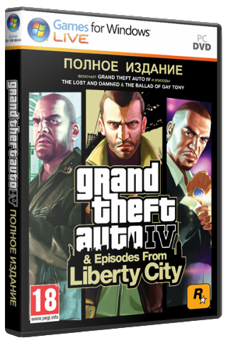 GTA 4 / Grand Theft Auto IV - Complete (2010/PC/Rus/RePack)