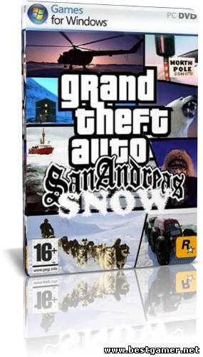 GTA: Snow andreas samp (Зима) PC &#124; 780.35 MB