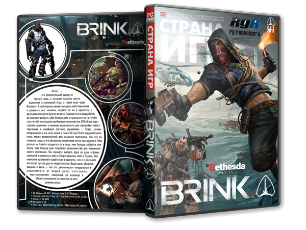 Brink [Update 11 + 1 DLC] (2011) PC &#124; Repack от R.G Repacker&#39;s