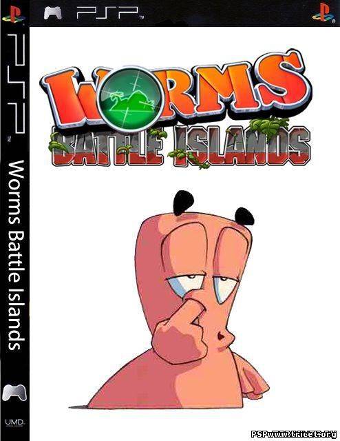 Worms battle. Worms Battle Islands PSP. Игра вормс на PSP. Worms 3 PSP. Worms Battle Islands Wii.