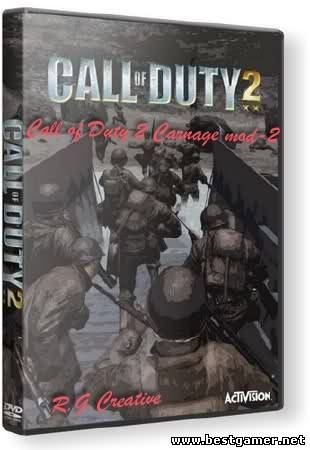 Call of Duty 2 - Carnage mod-2 (2012) PC &#124; RePack от R.G.Creative