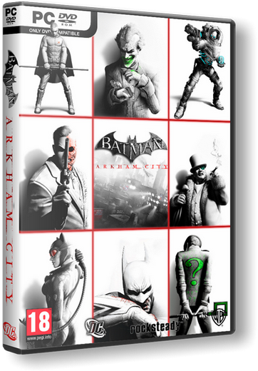 Batman Arkham City- PcBoX (Included DLC Pack)