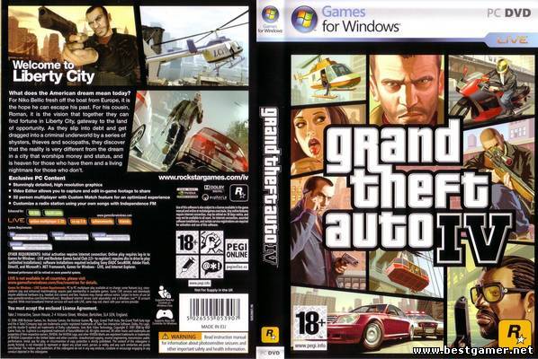 Grand Theft Auto IV + iCEnhancer 1.25 and Car Pack (2008/PC/Rus/RePack)