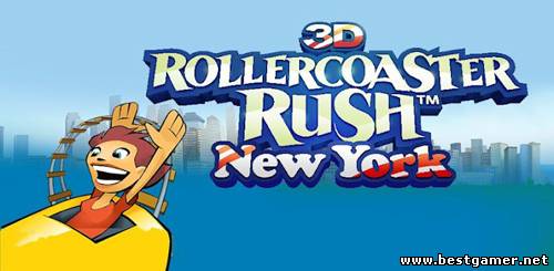 [Android] 3D Rollercoaster Rush New York (1.1) [Аркада, eng]