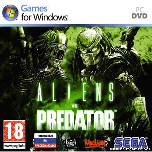 Aliens vs Predator.v 1.0u7 + 2 DLC (1С-СофтКлаб) (RUS) (2xDVD5 или 1xDVD9) [Repack] от Fenixx