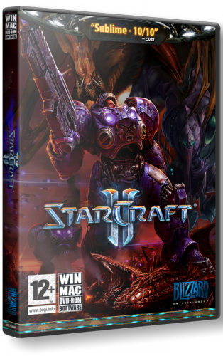 StarCraft II: Wings of Liberty+StarCraft:Gold Edition(Русская версия)и StarCraft+StarCraft:Brood War(Украинская версия)