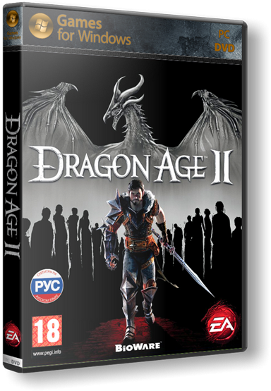 Dragon Age 2.v 1.04 + 14 DLC + 26 Items + High Res Texture Pack s) (RUS, ENG &#92; ENG) (2xDVD5 или 1xDVD9) (обновлён от 05.03.20