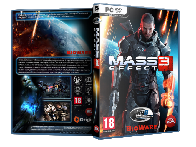 Mass Effect 3 Digital Deluxe Edition [v1.0.5427.1] (2012/PC/Rus/RePack) R.G. Repacker&#39;s