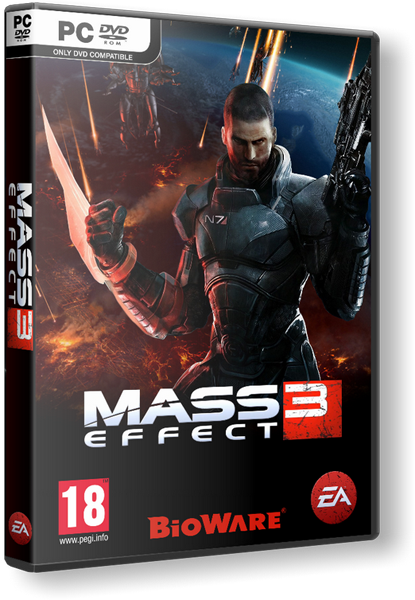 Mass Effect 3.v 1.0.5427.1 + 3 DLC (Electronic Arts) (RUS, ENG &#92; ENG) [Repack] от Fenixx