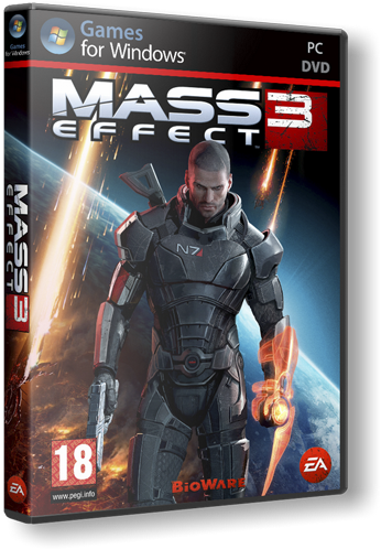 Mass Effect 3 + Artwork, ArtBook и литография &quot;Нормандии&quot; [3 DLC] (2012/PC/Rus/RePack)