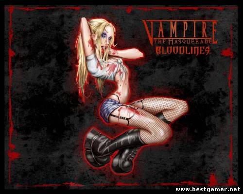 Vampire: The Masquerade - Bloodlines + патч 6.8 (Troika Games) (RUS) [L]