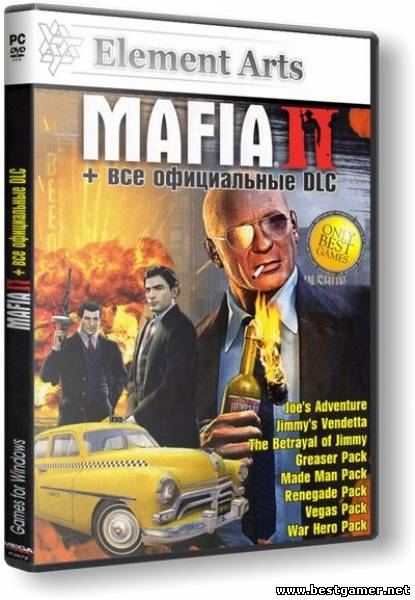 Mafia 2 [Update 5 +9 DLC] (2010) PC &#124; RePack от R.G. Element Arts(обновлен)