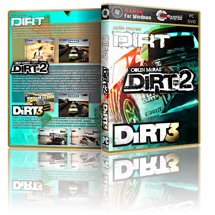 Скачать Трилогия DiRT (2007-2011) [RUS][Repack] от R.G. UniGamers торрент