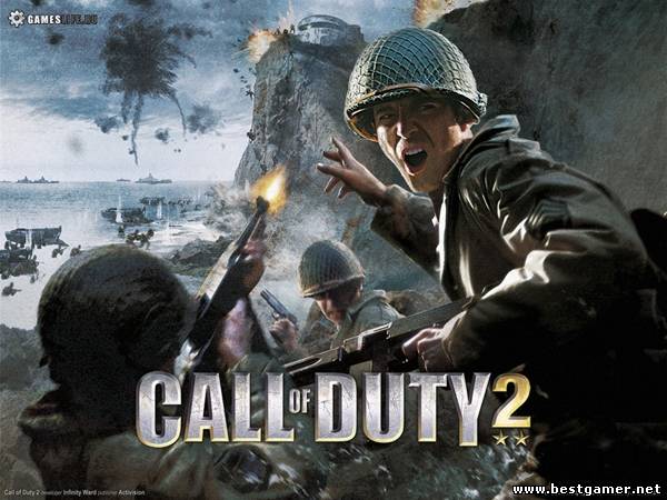 Call of Duty 2 Подвиг солдата (Activision / 1C) (ENG+RUS) [L]