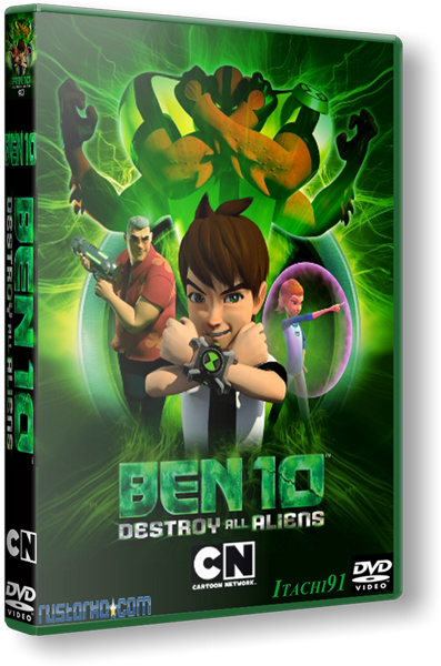 Бен 10: Крушение инопланетян / Ben 10: Destroy All Aliens (Виктор Кук) [2012 г., мультфильм,  приключения, SATRip]