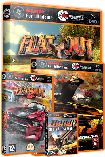 Антология FlatOut (Бука/Strategy First) [RUS][Repack] от R.G. UniGamers