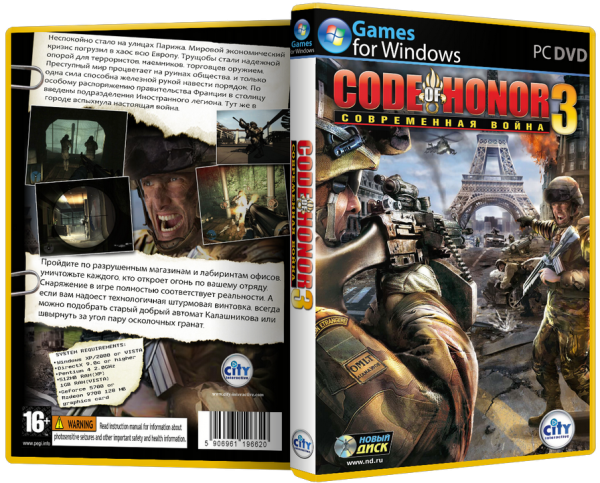 Code of Honor 3: Современная война / Code of Honor 3: Desperate Measures (2009) РС &#124; Repack