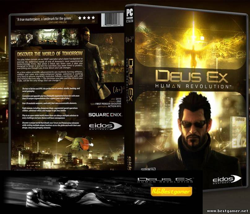 Deus Ex: Human Revolution (2011) РС &#124; RePack от [R.G.BestGamer]