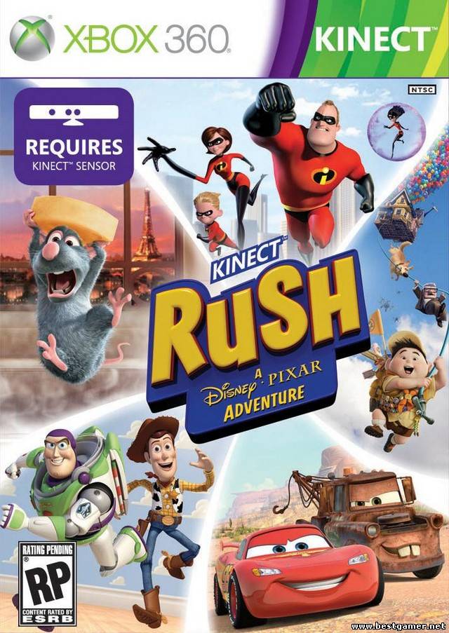 [XBOX360] Kinect Rush: A Disney-Pixar Adventure [RegionFree/RUS/Kinect/LT+3.0]