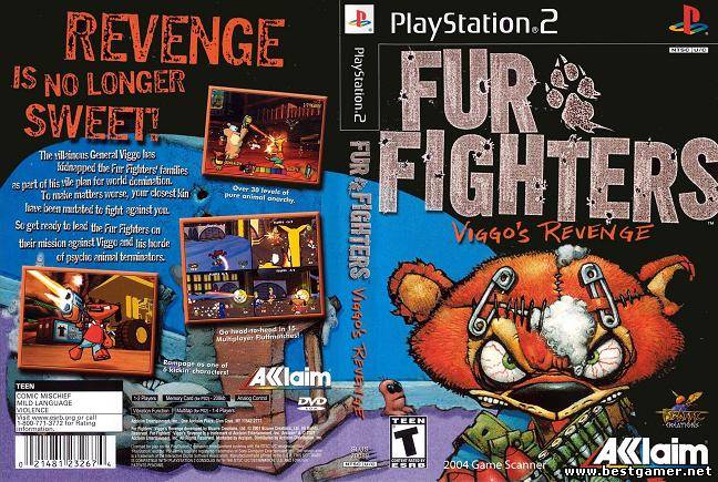 [PS2] Fur Fighters: Viggo&#39;s Revenge [ENG]