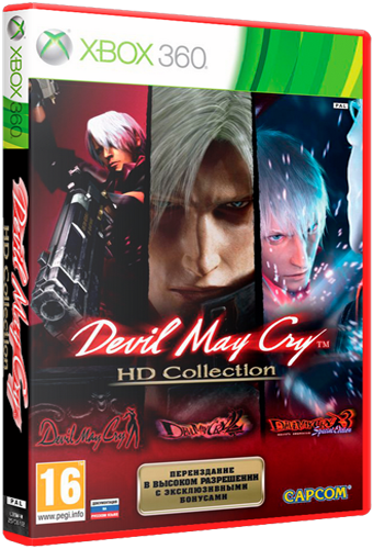 [XBOX360] Devil May Cry HD Collection [Region Free][ENG](XGD3) (LT+ 3.0)