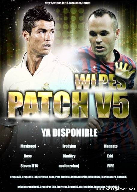 Pro Evolution Soccer 2012 [PS2 Multi 4 Spain version] Wlpes Patch 2012 V5 (2011)