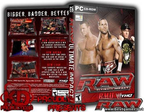 WWE Raw Ultimate Impact 2012 (Version 3) (2012) [Пиратка,Англиийский,,Файтинг, Симулятор рестлинга]