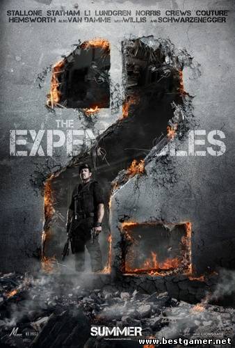 Неудержимые 2 / The Expendables 2 (Саймон Уэст) [2012, боевик, триллер, приключения, HD 1080p] Тизер (Дублированный)