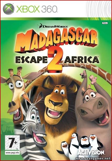 (XBOX 360)Madagascar 2 [Region Free / RUS]