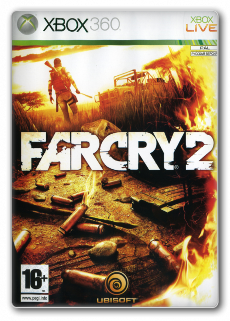 [XBOX360] Far Cry 2 (2008) [Region Free][RUS](полное издание)