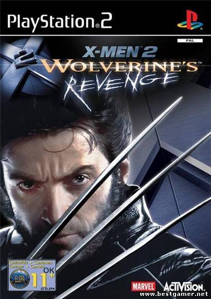 X2 Wolverine&#39;s Revenge (2003) PS2