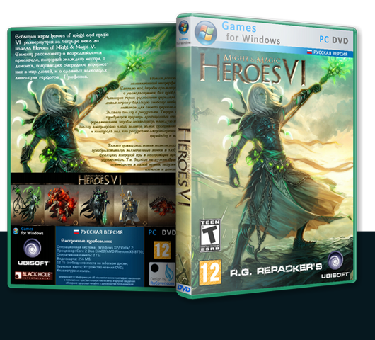 Меч и магия: Герои VI / Might & Magic: Heroes VI [1.3](2011)[RePack, Русский, Strategy / 3D] от R.G. Repacker&#39;s