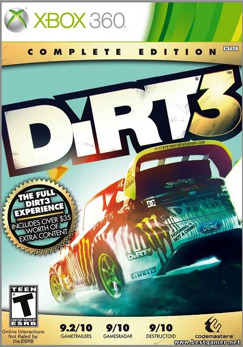 DiRT 3 Complete Edition [Region Free/ENG] (XGD3) (LT+ 3.0)