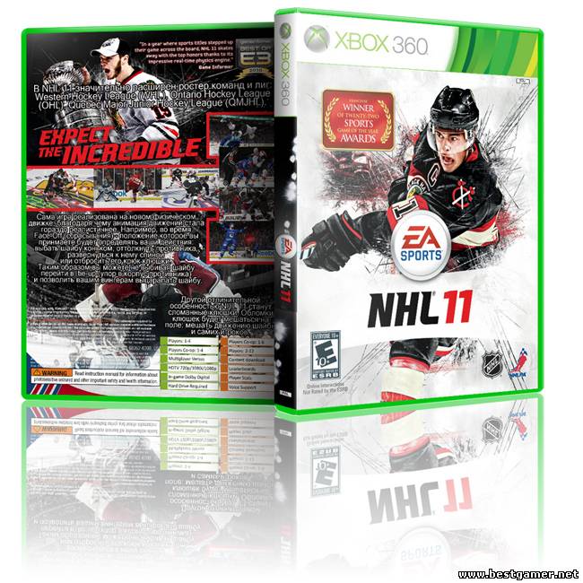 [XBOX360] NHL 11 (2010)[PAL][RUSSOUND]