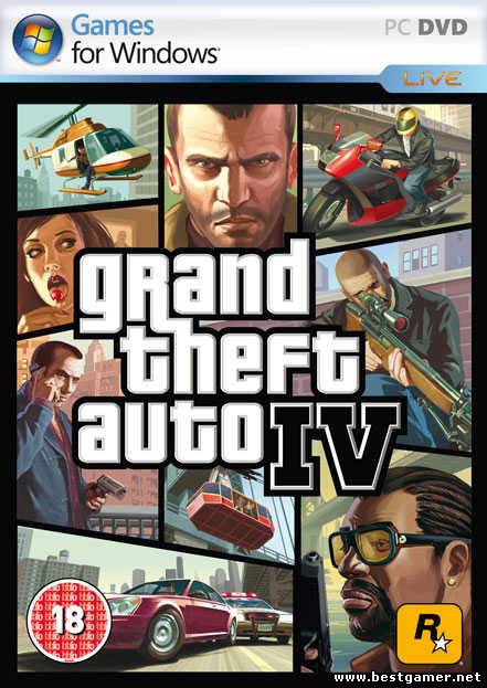 Grand Theft Auto IV(Лицензия, 1C) (1С) (ENG+RUS) [L]