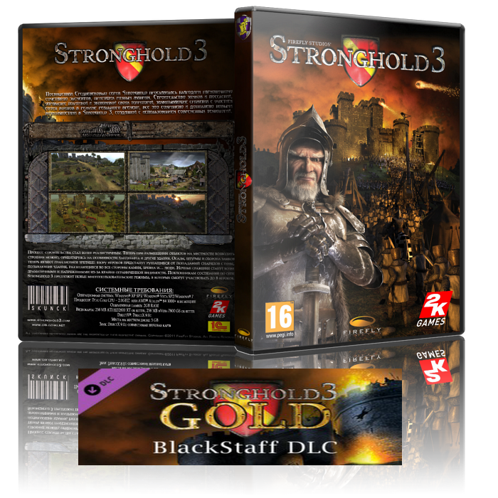 Stronghold 3 Gold Blackstaff DLC (2012) [Лицензия/Дополнение, Английский, Strategy (Real-time) / 3D]