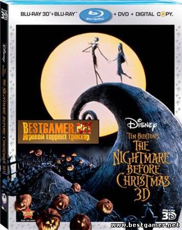 Кошмар перед рождеством / The Nightmare Before Christmas (1993) BDRip 1080p &#124; 3D-Video