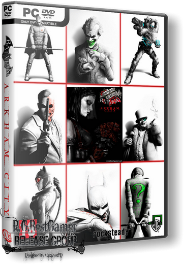 Batman: Arkham City (RUS&#92;ENG)+[DLC] Batman Arkham City - Harley Quinn&#39;s Revenge (RUS/ENG)(Repack) от R.G.BestGamer