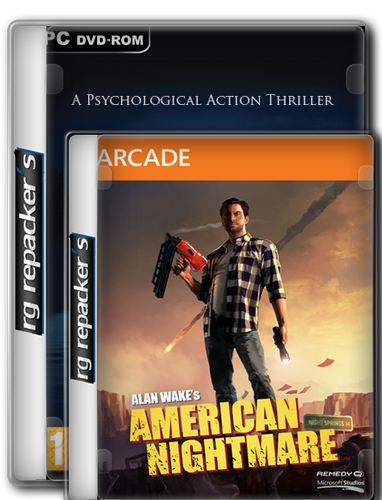 Alan Wake + American Nightmare + 2 DLC (2012) [Repack, Русский&#92;Английский,Action] от R.G. Repacker&#39;s